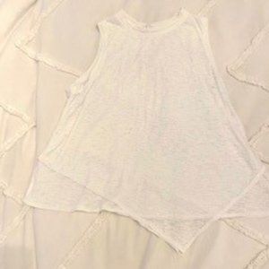 Women's White Lululemon Tank RARE